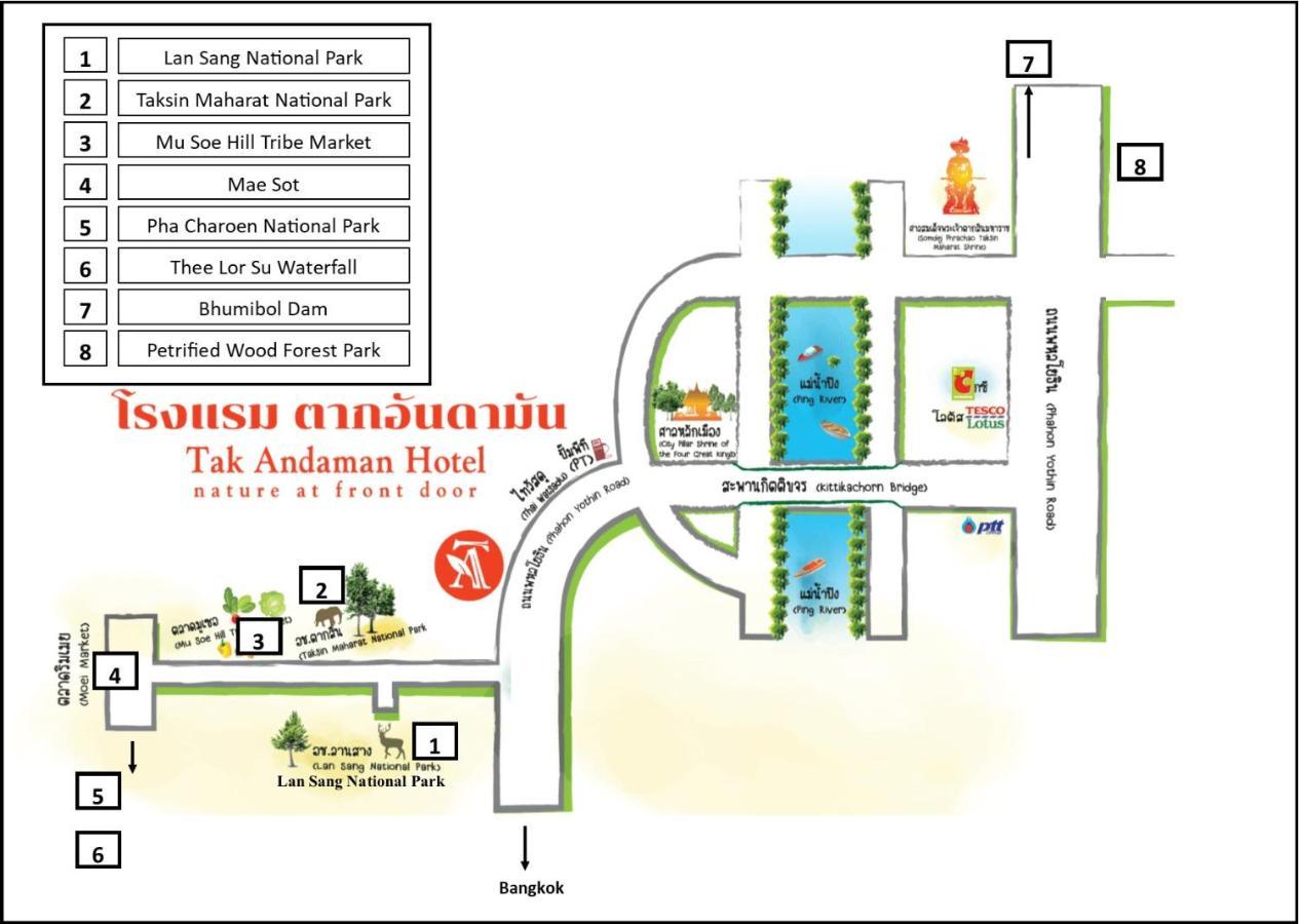 Tak Andaman Resort&Hotel Exterior foto