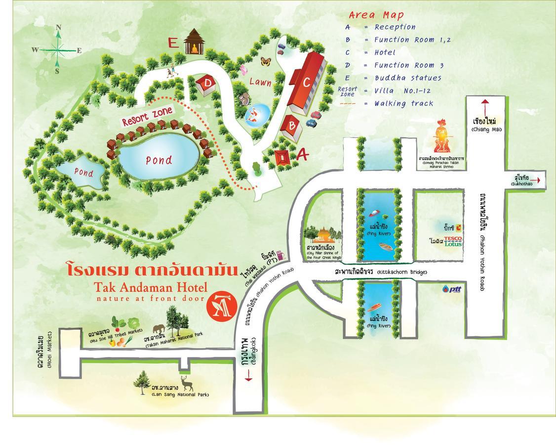 Tak Andaman Resort&Hotel Exterior foto
